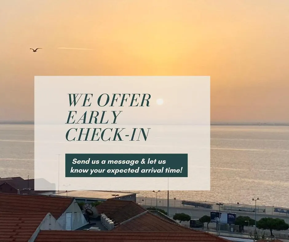 Design Apartment With Rooftop Terrace And 180-Degree River&City Views Lisbon Portugal